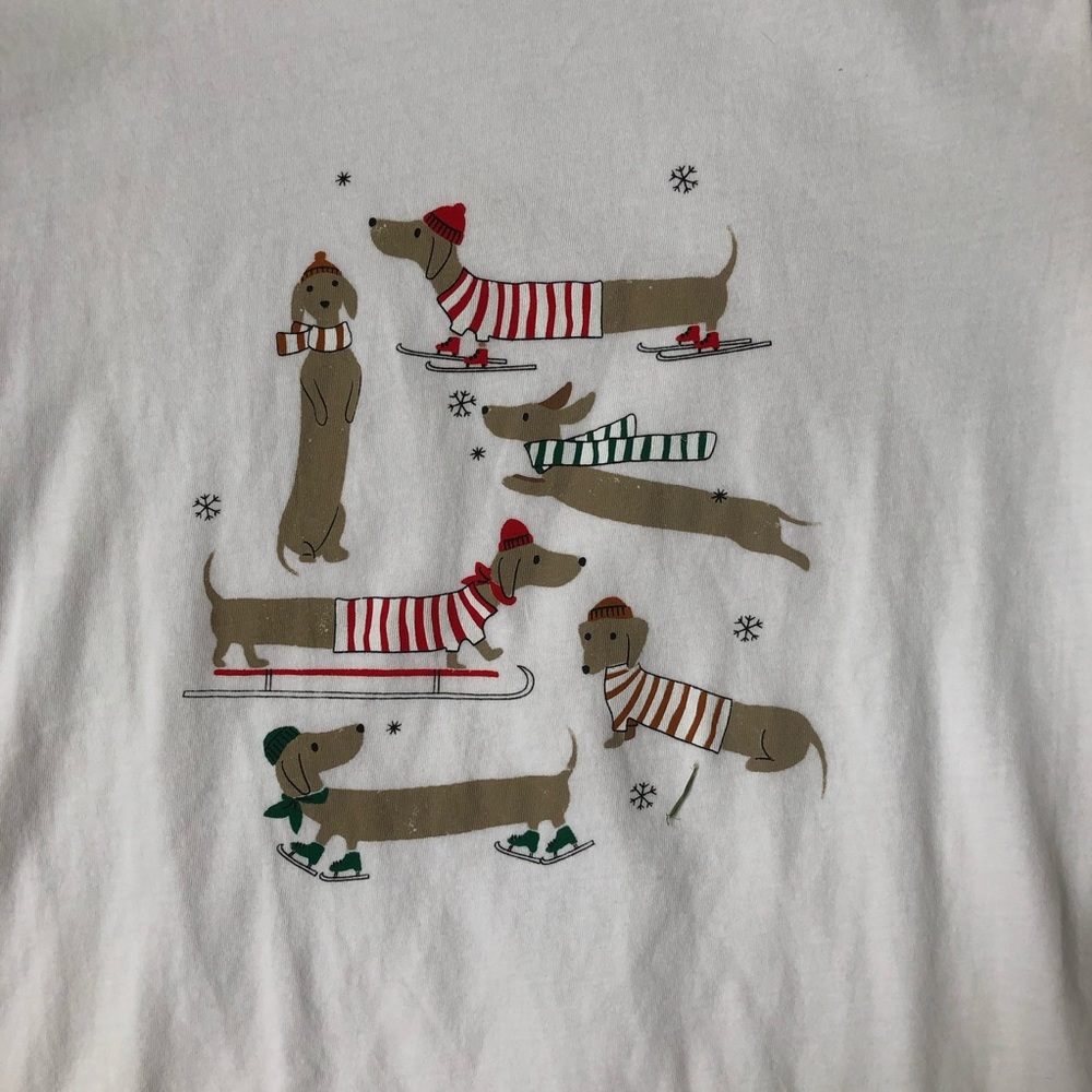NWT J crew women’s size small shirt dachshund